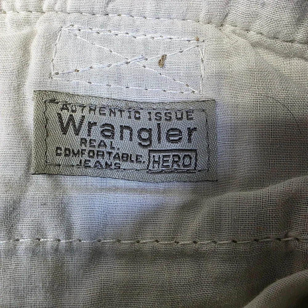 Vintage Wrangler Hero Belted Shorts Mens Size 34 Tan Khaki‎ Cotton Grandpacore